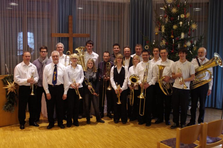 Gruppenbild Posaunenchor